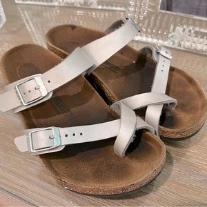Birkenstock Silver Mayari Sandals